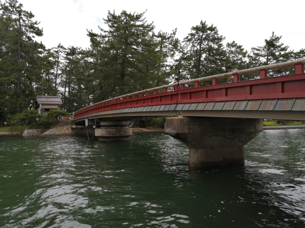 天橋立　回転橋