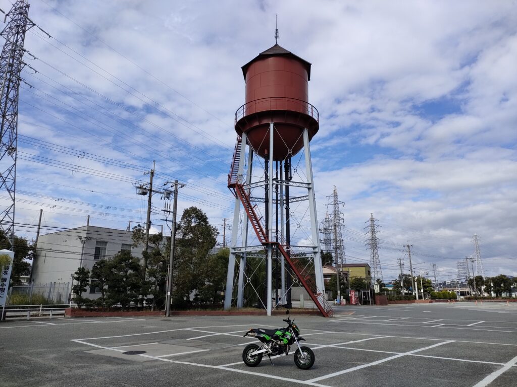 旧朝日町浄水場配水塔