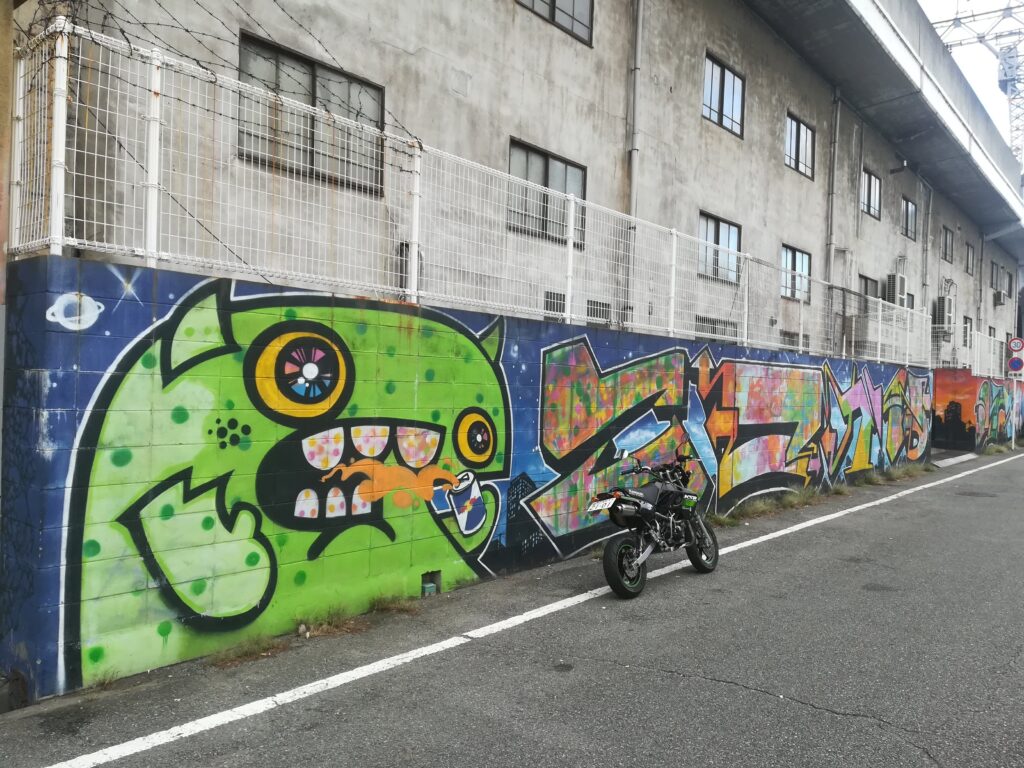 西成ウォールアートニッポン