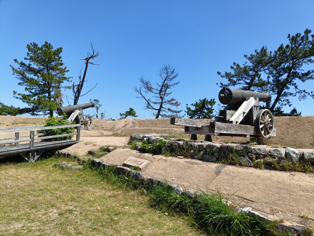 小浜藩松ヶ瀬台場跡地