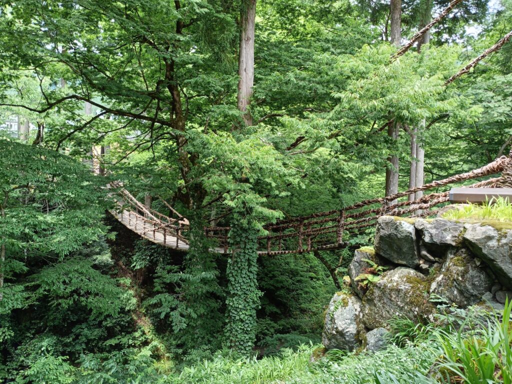 福井のかづら橋