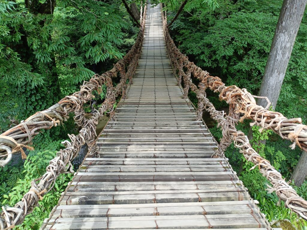 福井のかづら橋